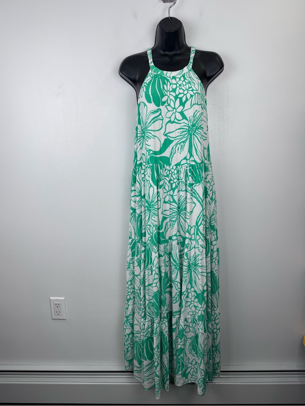 Lilly Pulitzer Women Beccalyn Halter Maxi Dress‎ Size XS